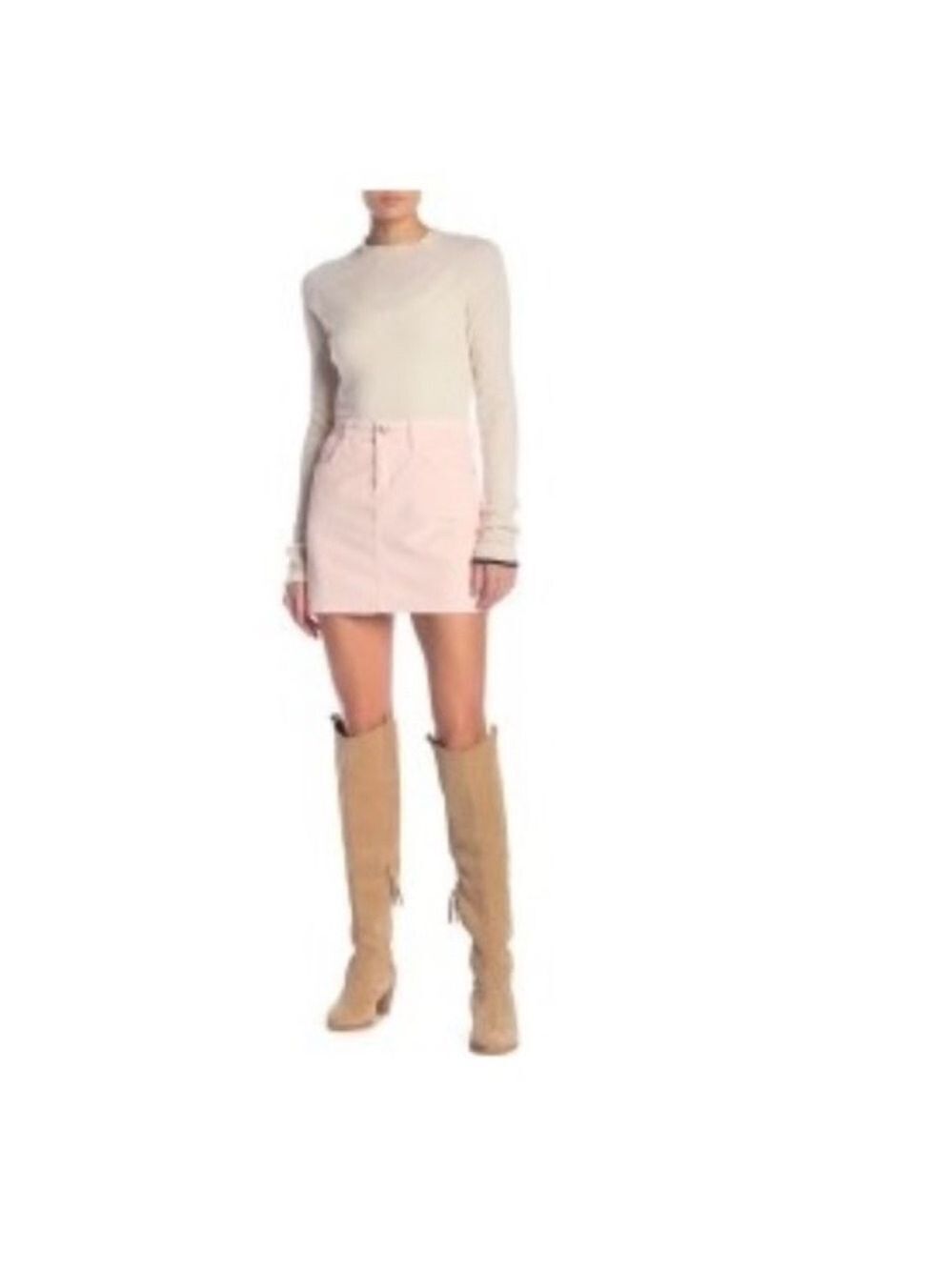 Current/Elliott Corduroy Miniskirt